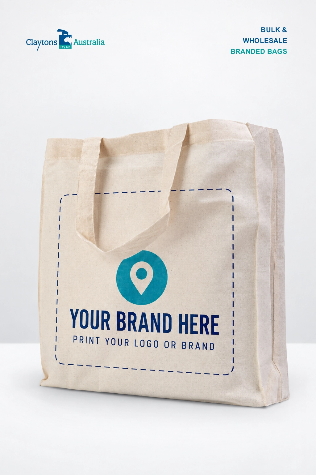 Calico Shopping Bags <br>for Retail, Groceries & Custom Printing